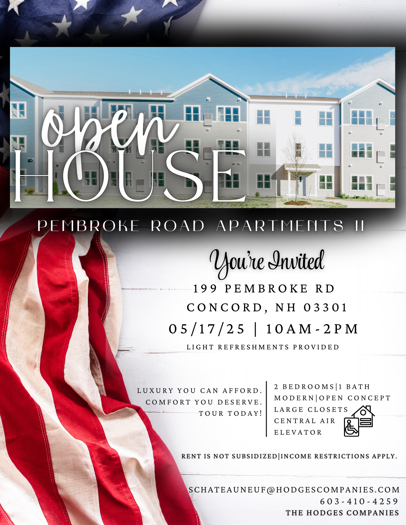 Pembroke Rd Ph 2 Open House Flyer